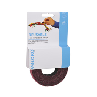 ties retardant wrap fire velcro straps reusable